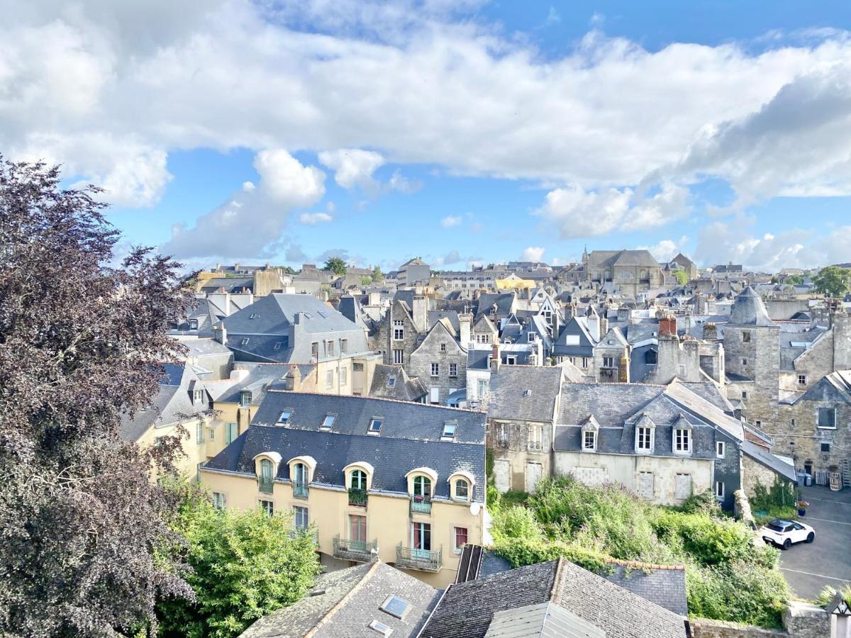 Le Nid Des Quais - Vue Panoramique Au Coeur De La Ville - Wifi - Entree Autonome แก็งแปร์ ภายนอก รูปภาพ