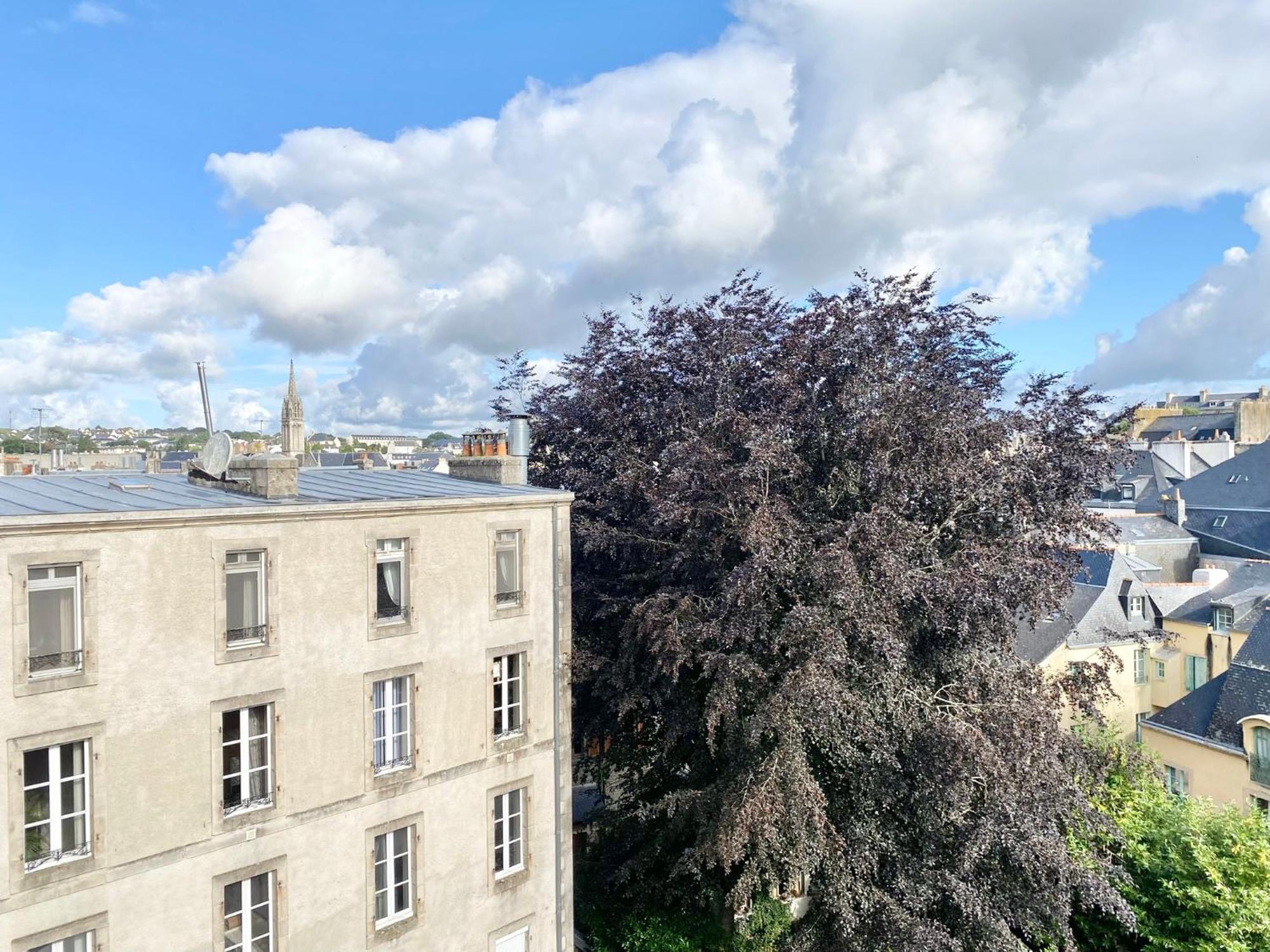 Le Nid Des Quais - Vue Panoramique Au Coeur De La Ville - Wifi - Entree Autonome แก็งแปร์ ภายนอก รูปภาพ